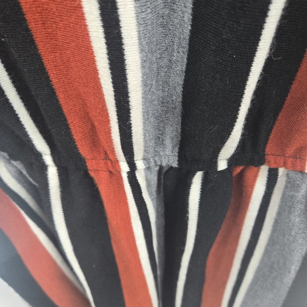 Vintage Leslie Fay X I. Magnin 80s Striped Sweater Dress Estimated Size Medium - Picture 7 of 15